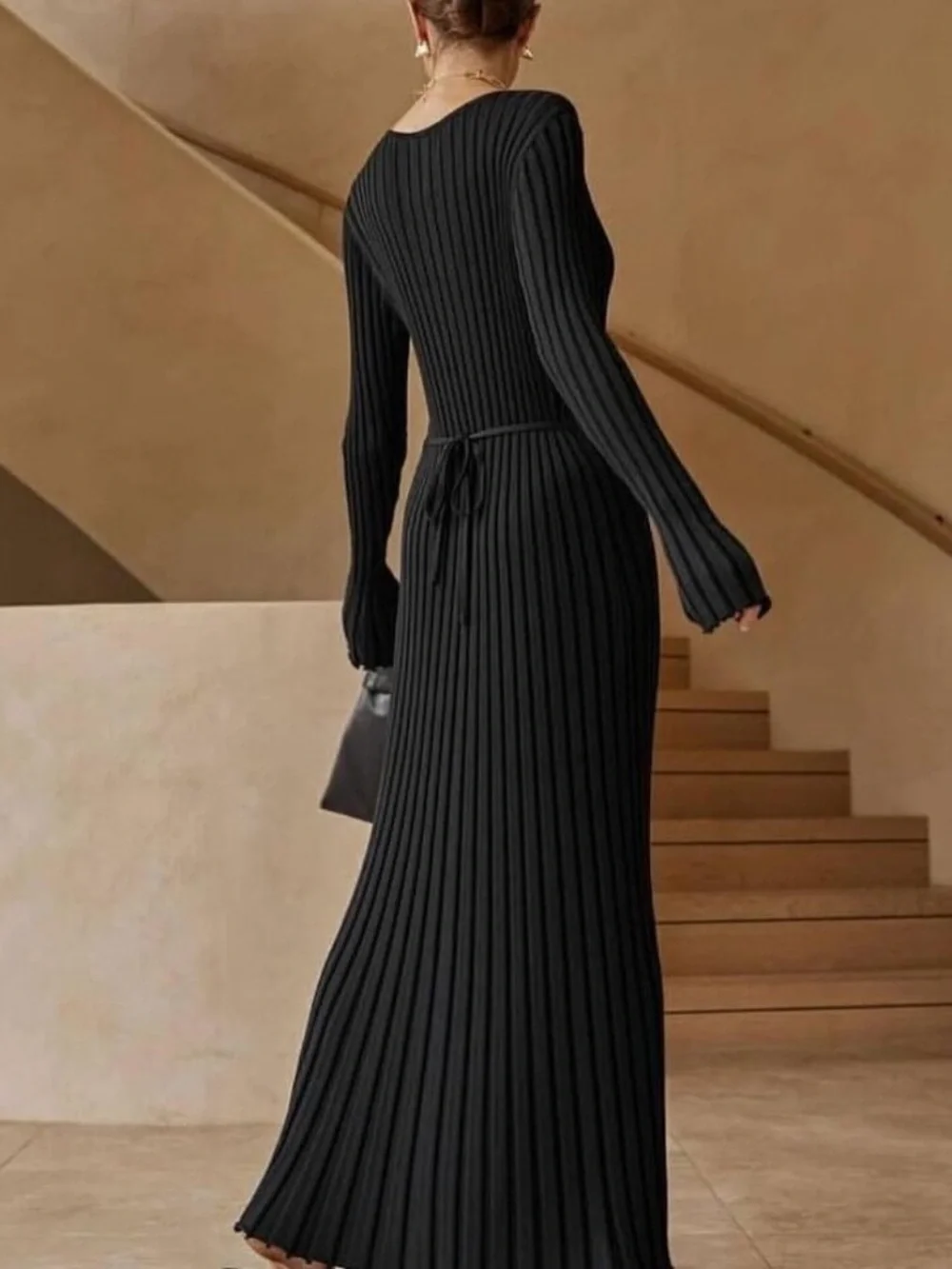Dissh Black Reign Maxi Dress XS